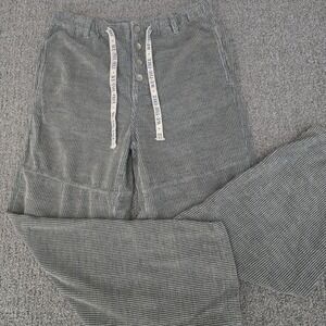 We The Free Corduroy Pants Blue Drawstring Relaxed Boho Coastal S